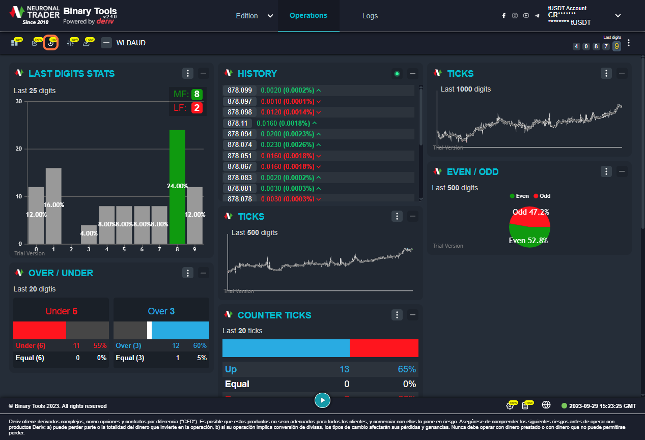 Click on Reset regions